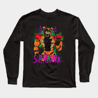 SHATTERED Glamrock Freddy! Long Sleeve T-Shirt